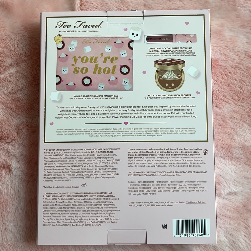 NEW Too Faced You’re So Hot Limited Edition Makeup Set - Picture 5 of 5